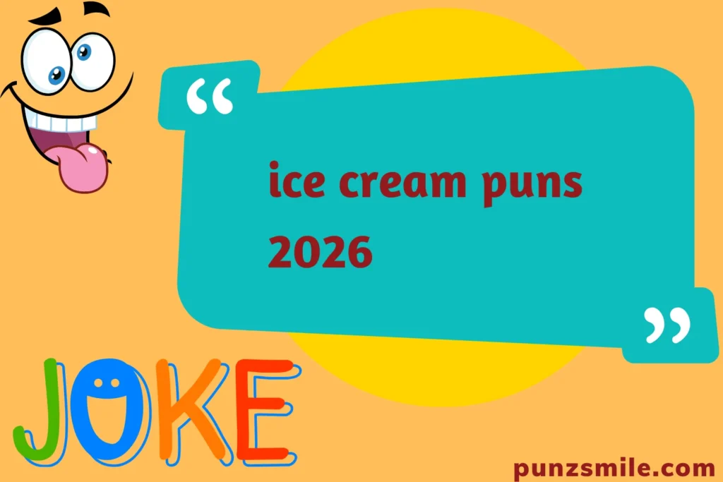 ice cream puns